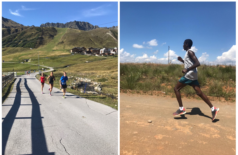 An die Lauf - Technik immer denken, auch bergan (Fotos: Ayadi) AlleAKHoehentraining2_Ayadi-Fotos