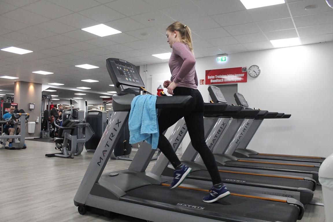 Bergantraining auch auf dem Laufband (Foto: Rigal) Bergtraining8_Rigal-Foto