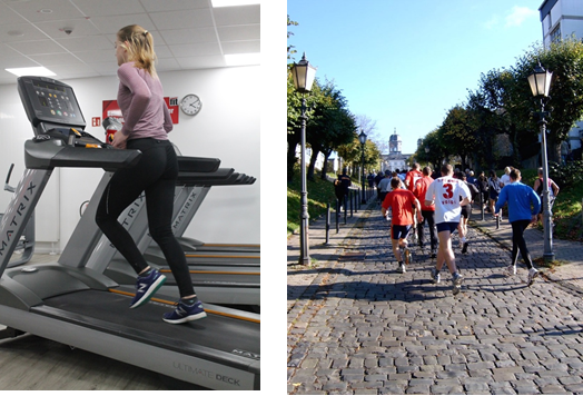 Auch auf dem Laufband oder bergan kann man schelllaufen HerbstWinter4